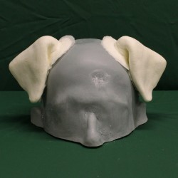Short Folded Dog Prop Ears hot foam latex prosthetic
