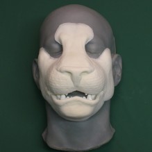 Lion Muzzle foam latex prosthetic
