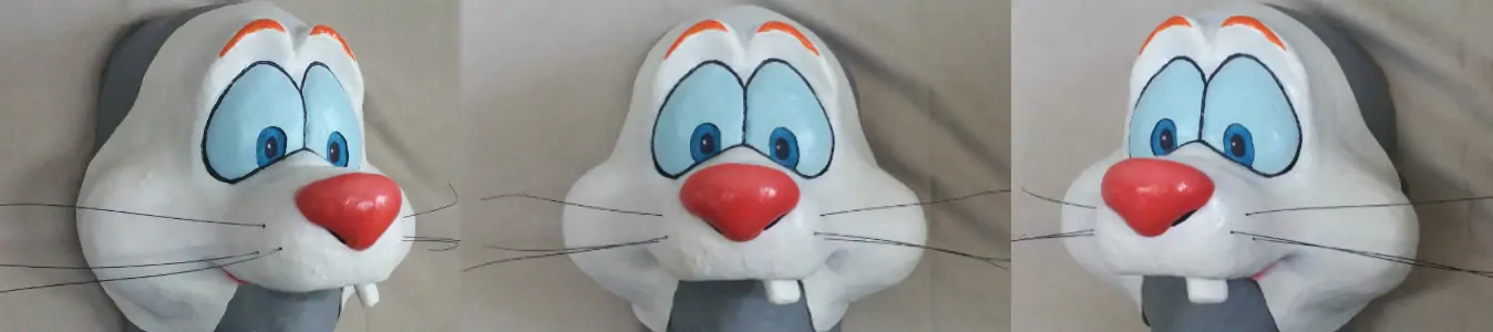 Roger Rabbit Half-Mask