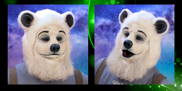 Bear Nose - Polar Bear Makeup Photos & Video