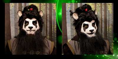 Panda Nose Makeup Photos & Video
